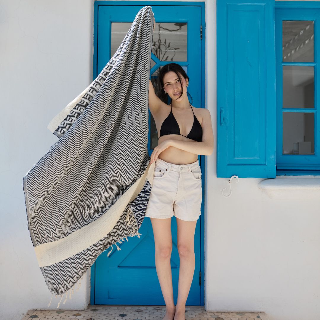 Modelo Efeso azul marino - individual