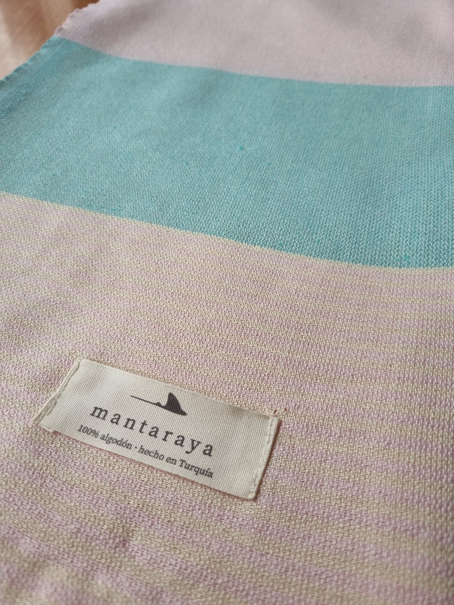 Modelo Galata Rosado Verde Agua - Individual