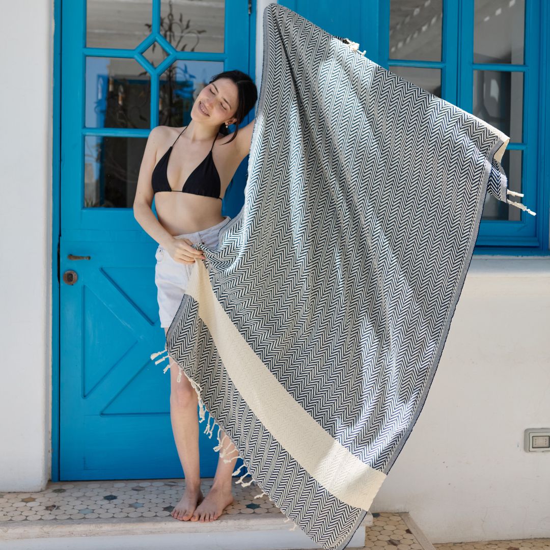 Modelo Efeso azul marino - individual