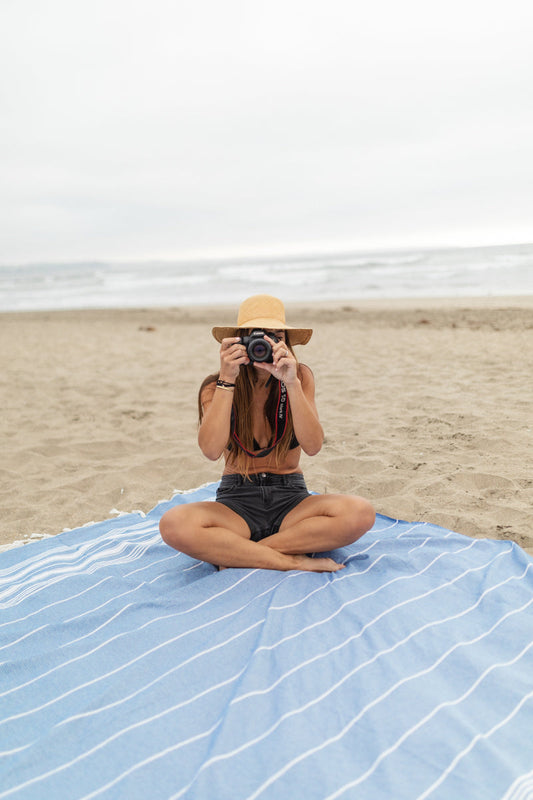 Imagen de Mantaraya, toalla turca, 100% algodón.