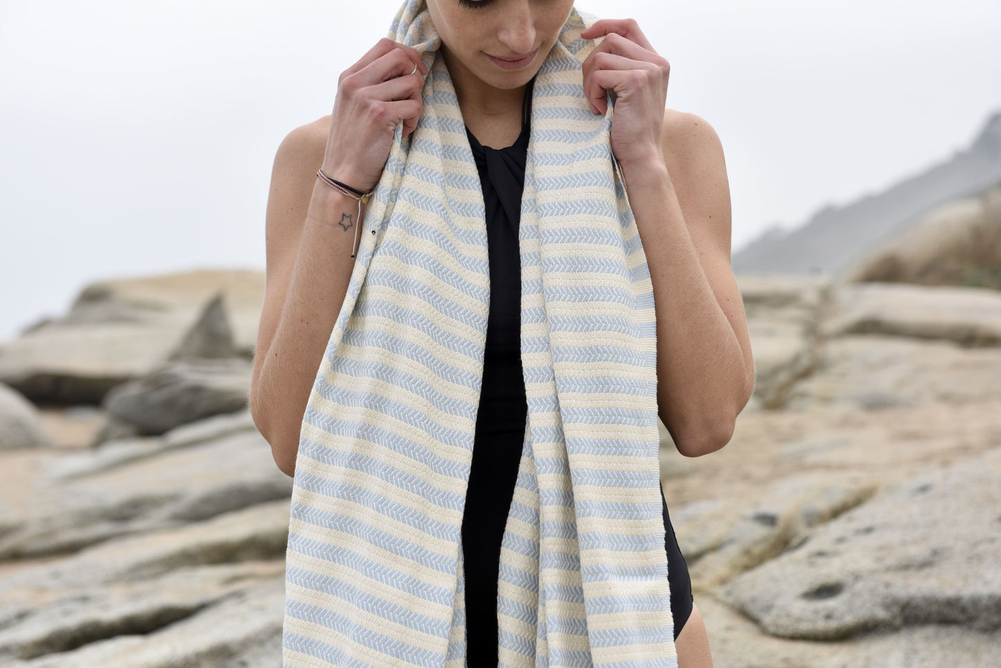 Imagen de Mantaraya, toalla turca, 100% algodón.