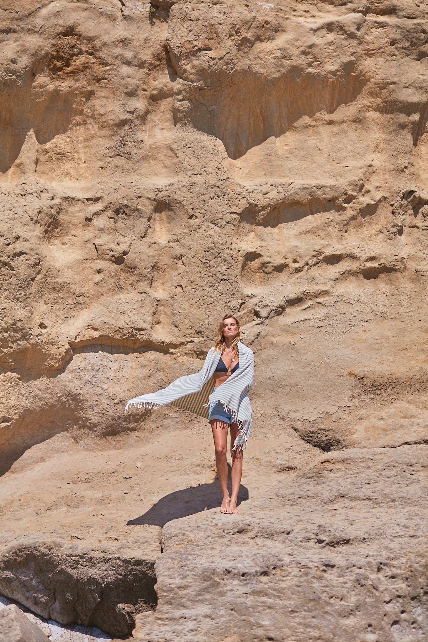 Imagen de Mantaraya, toalla turca, 100% algodón.