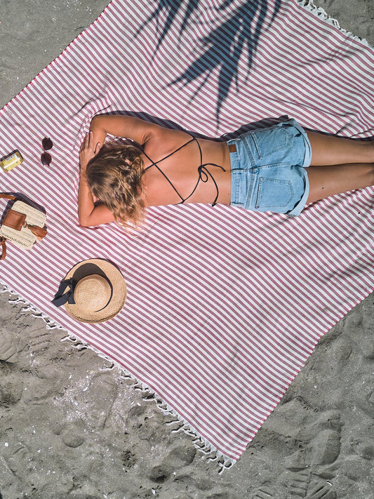 Imagen de Mantaraya, toalla turca, 100% algodón.