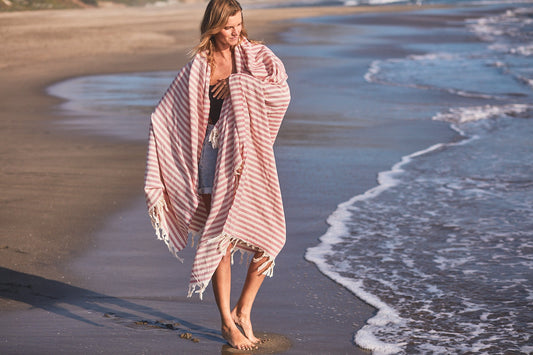 Imagen de Mantaraya, toalla turca, 100% algodón.