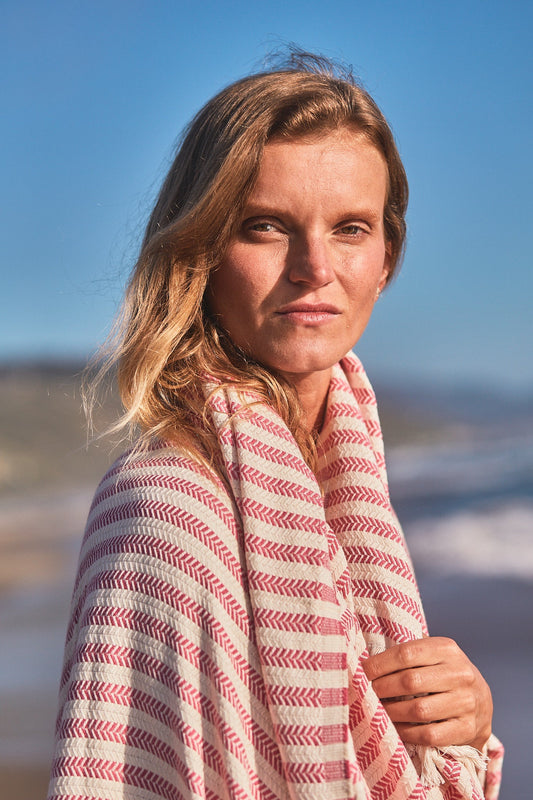 Imagen de Mantaraya, toalla turca, 100% algodón.