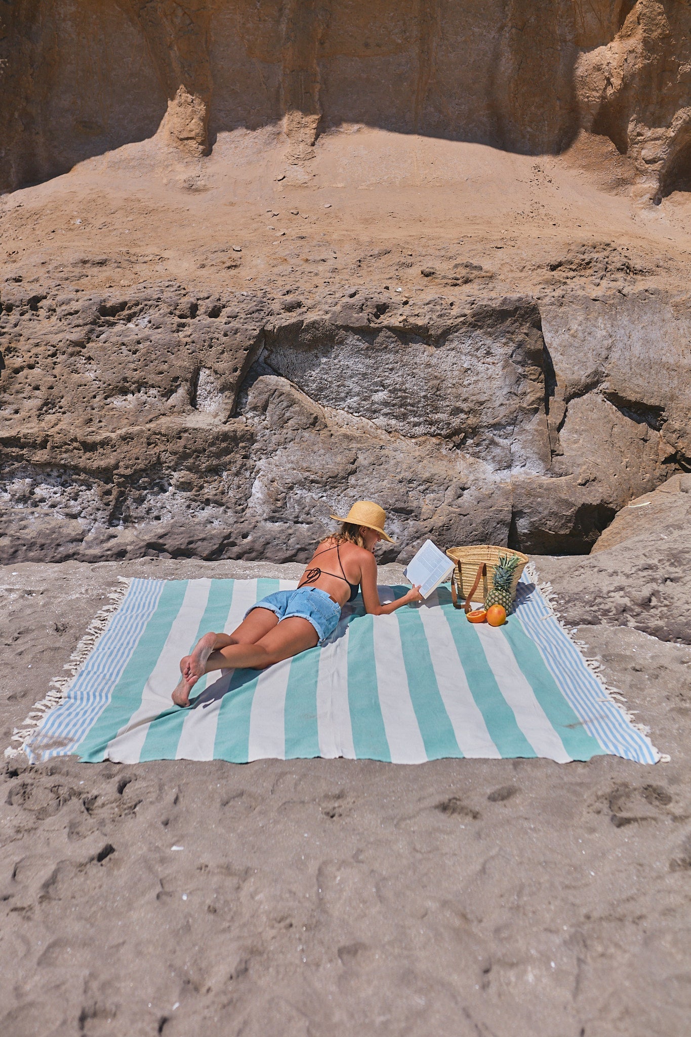 Imagen de Mantaraya, toalla turca, 100% algodón.