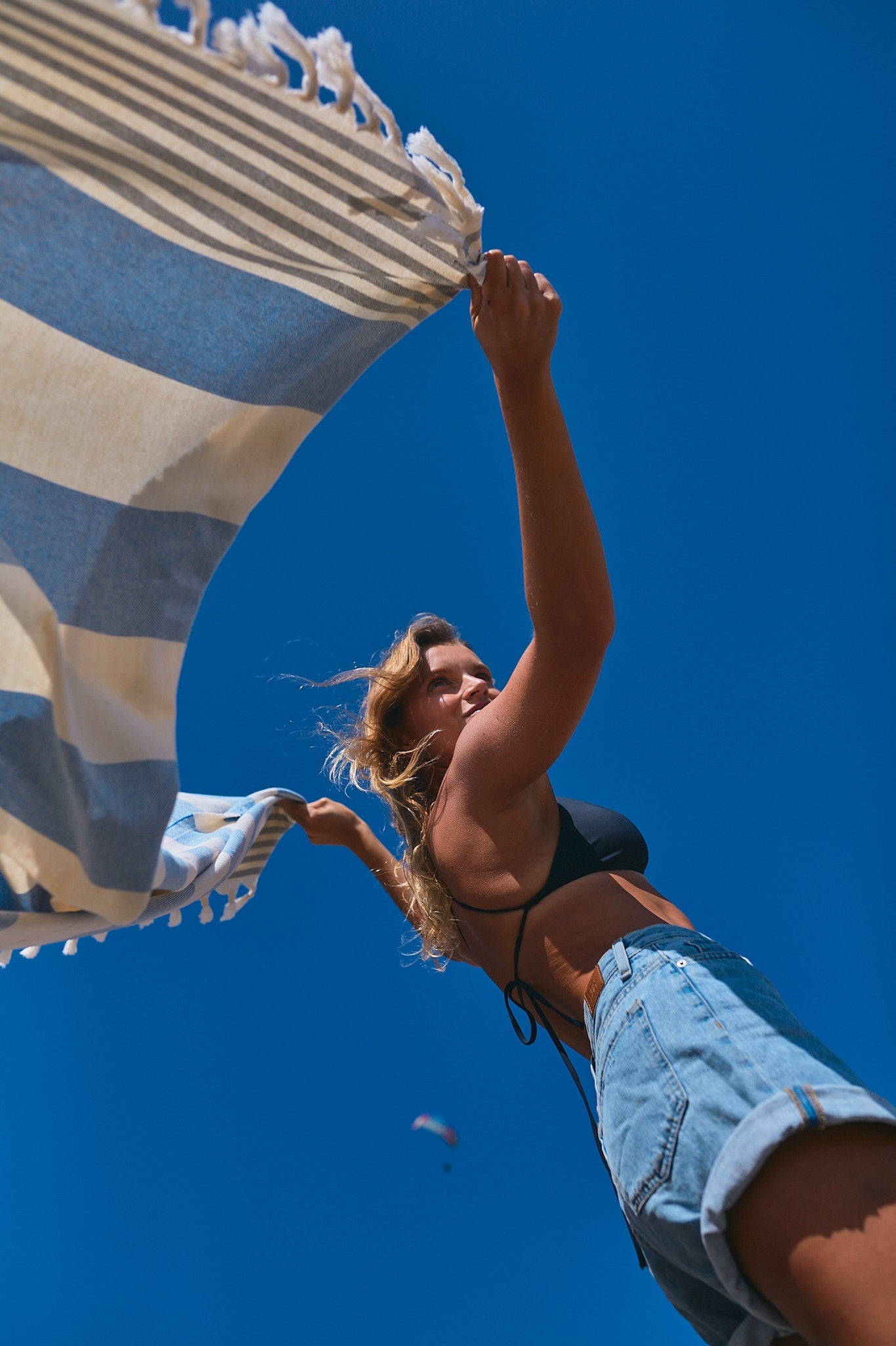 Imagen de Mantaraya, toalla turca, 100% algodón.