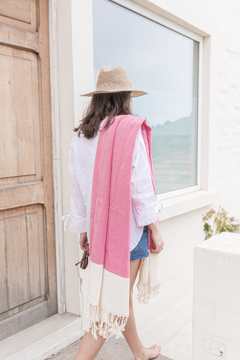 Imagen de Mantaraya, toalla turca, 100% algodón.