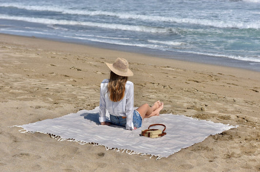 Imagen de Mantaraya, toalla turca, 100% algodón.